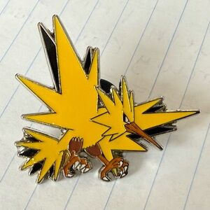 Pokémon Zapdos Enamel Pin